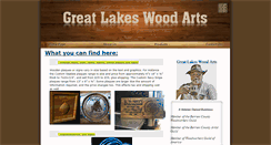 Desktop Screenshot of greatlakeswoodarts.com